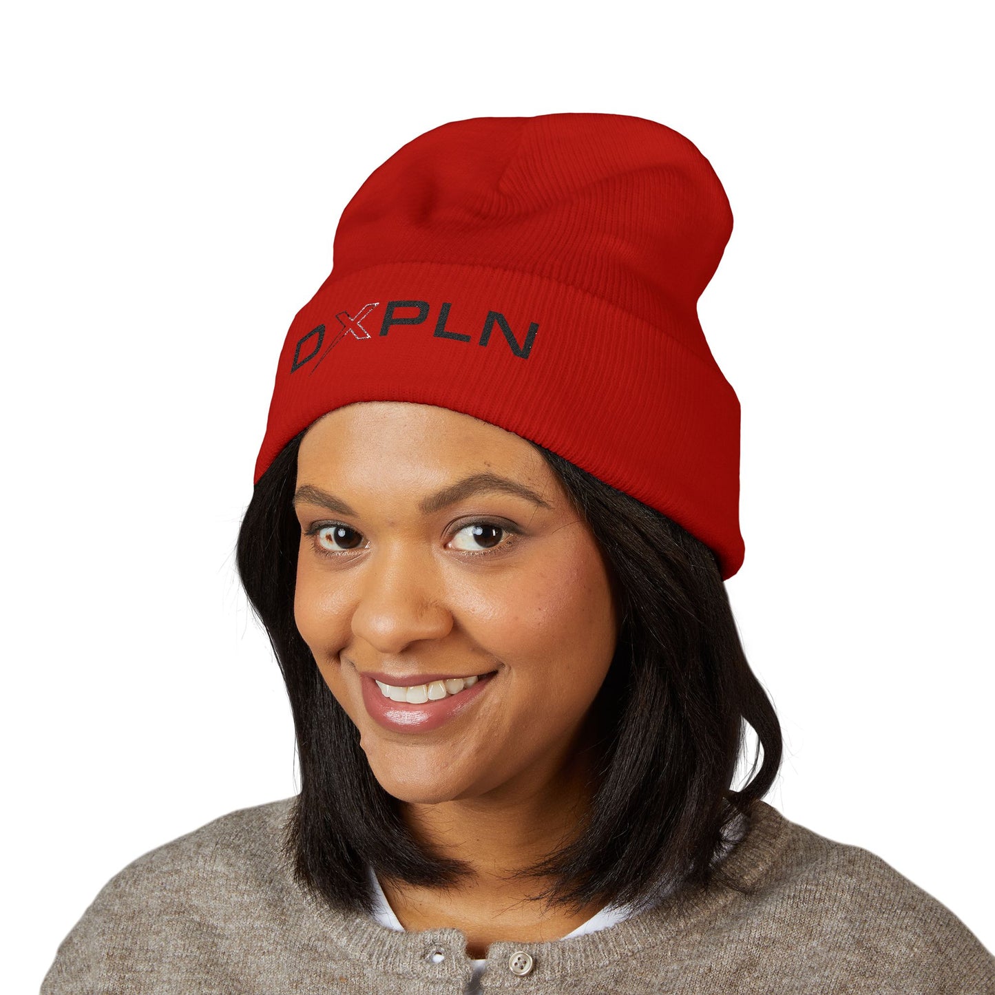 DXPLN Embroidered Classic Beanie